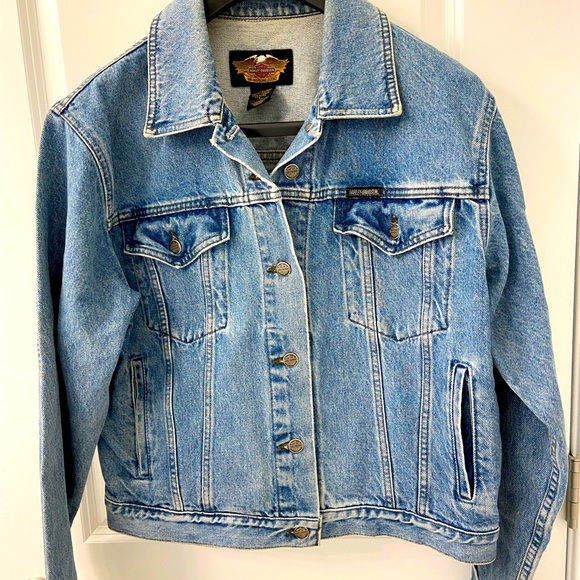 HarleyDavidson Jackets & Coats Like New Womens Harleydavidson Jean